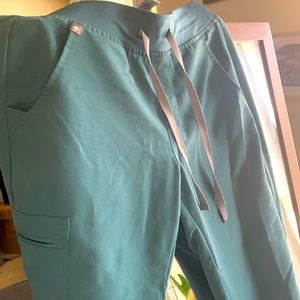 Figs Sea Foam Blue/Green Zamora Joggers